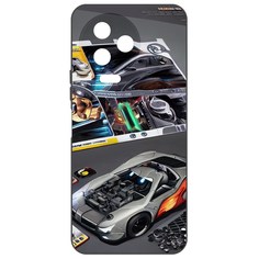 Чехол-накладка Софт Постер для Infinix Note 12 2023 (G99) Krutoff