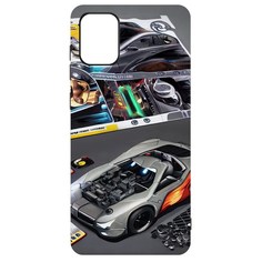 Чехол-накладка Софт Постер для Samsung Galaxy A71 (A715) Krutoff