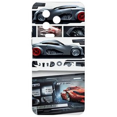 Чехол-накладка Софт Гаражный постер для Infinix Note 12 Pro Krutoff