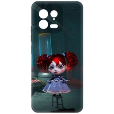 Чехол-накладка Krutoff Soft Case Хаги Ваги - Кукла Поппи для Xiaomi 13 черный