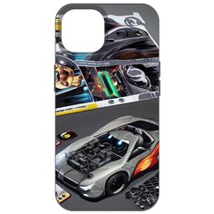 Чехол-накладка Софт Постер для iPhone 14 Krutoff