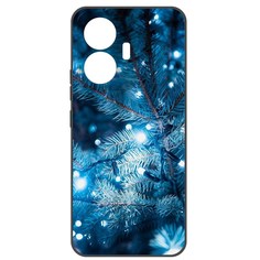 Чехол-накладка Софт Гирлянда для Vivo T1 Krutoff