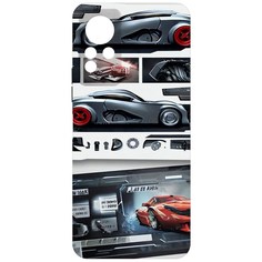 Чехол-накладка Софт Гаражный постер для Infinix Note 12 NFC (G88) Krutoff