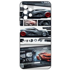 Чехол-накладка Софт Гаражный постер для Samsung Galaxy A13s (A137) Krutoff
