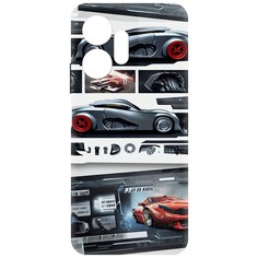 Чехол-накладка Софт Гаражный постер для Infinix Zero 20 4G Krutoff
