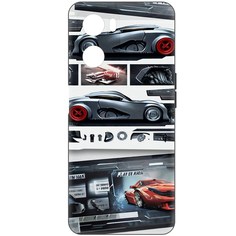 Чехол-накладка Софт Гаражный постер для Oppo A57 Krutoff