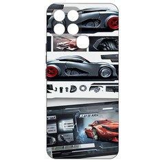 Чехол-накладка Софт Гаражный постер для Infinix Smart 6 Krutoff