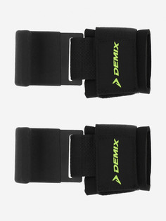 Крюки для турника и тяги Demix, 2 шт., Черный