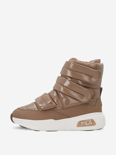 Кроссовки утепленные женские FILA Cephea Velcro, Коричневый