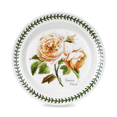 Тарелка обеденная Portmeirion Ботанический сад розы тамора, персиковая роза 25 см