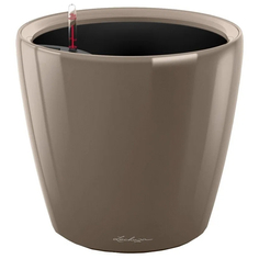 Кашпо с автополивом Lechuza classico ls 43см серо-коричневый