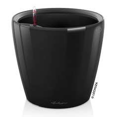 Кашпо с автополивом Lechuza classico ls 35см чёрное