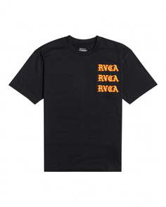 ФУТБОЛКА (ФУФАЙКА) DEL TORO SS TEES BLK Rvca