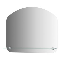 Зеркало Evoform с полочкой 60х50 см