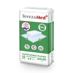 Пеленки одноразовые TerezaMed Normal 60х90 см 10 шт