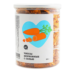 Чипсы морковные М2 с солью, 60 г m2