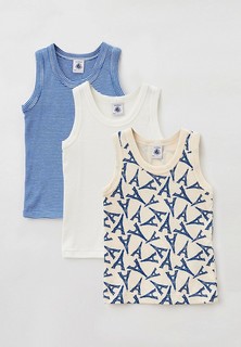 Майки домашние 3 шт. Petit Bateau