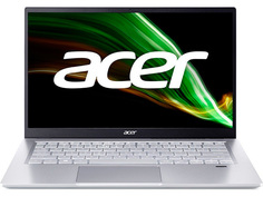 Ноутбук Acer Swift 3 SF314-511 Silver NX.ABLER.014 (Intel i5-1135G7 2.4GHz/8192Mb/256Gb SSD/Intel Iris Xe Graphics/Wi-Fi/Bluetooth/Cam/14/1920x1080/Windows 11)