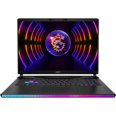 Ноутбук MSI Raider 13VG-067RU 16 2560x1600, Core i7-13700HX, 16Гб, SSD 2Тб, RTX 4070 8Гб, Win 11 Home, черный, 2.7 кг 9S7-15M211-067
