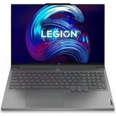 Ноутбук Lenovo Legion 7 16ARHA7 16 2560x1600, Ryzen 7 6800H, 16Гб, SSD 512Гб, Radeon RX 6700M 10GB, без ОС, Storm Grey, 2.53 кг 82UH0040RM