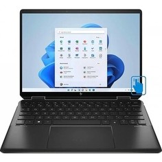 Ноутбук HP Spectre 14-EF0013 13.5 3000x2000, Core i7-1255U, 16Гб, SSD 1Тб, Iris Xe, Win 11 Home, черный, 1.36 кг 66B40UA