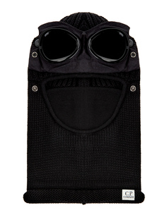 Шапка-балаклава из шерсти эластичной вязки с линзами Goggles C.P.Company