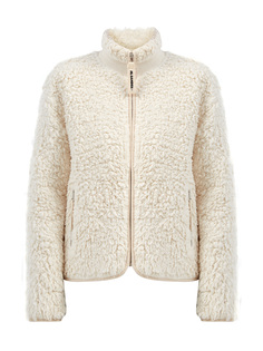 Толстовка из мягкого фактурного хлопка с эффектом ширлинга Jil Sander