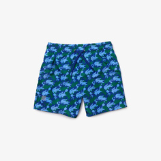 Детские шорты Lacoste x Minecraft для плавания