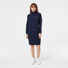 Платье Lacoste с эластияным поясом на молнии