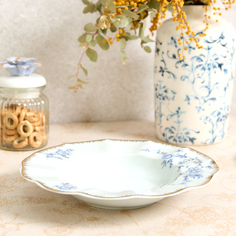 Тарелка Precious blue глубокая Cozy Home