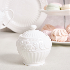 Сахарница Emboss White Cozy Home