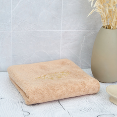 Полотенце махровое Ricamo, бежевое Cozy Home