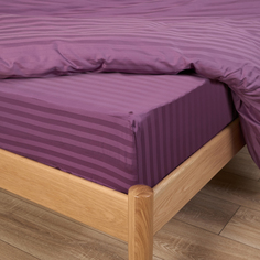 Простыня на резинке Very grape Cozy Home