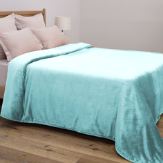 Плед Supersoft, бирюзовый Cozy Home