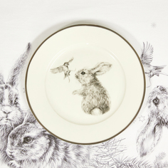 Тарелка Silver Rabbit I Cozy Home
