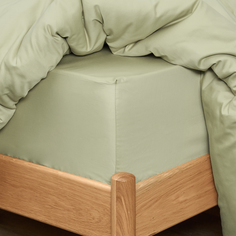 Простыня на резинке Green chantilly Cozy Home