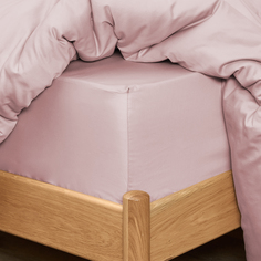 Простыня на резинке Romantic pink Cozy Home