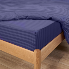 Простыня на резинке Galaxy blue Cozy Home