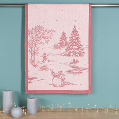 Полотенце Snowy Toile de Jouy Cozy Home