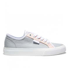 Скейтовые Кеды Manual Real Grey/Pink DC Shoes