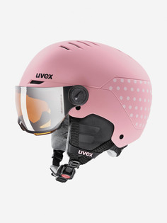 Шлем детский Uvex Rocket Visor, Розовый