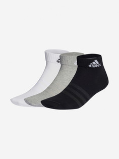 Носки adidas, 3 пары, Серый