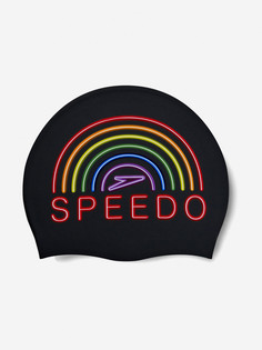 Шапочка для плавания Speedo Printed, Черный