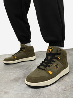 Кеды мужские Champion Rebound Mid Winterized, Зеленый