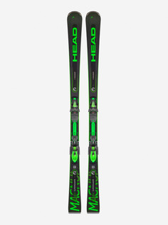 Горные лыжи Head Supershape e-Magnum + крепления 12 GW, Зеленый