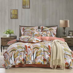 Комплект постельного белья Sofi De Marko Эрис розовый Евро