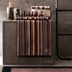 Полотенце Togas Эрве коричнево-черное 40х60 см