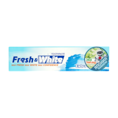 Зубная паста Lion Thailand Fresh & White Отбеливающая Супер прохладная мята 160 г