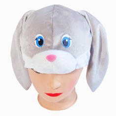 Шапка Батик заяц серый