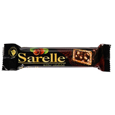 Вафли Sarelle с орехом и шоколадынм кремом в темном шоколаде, 33 г